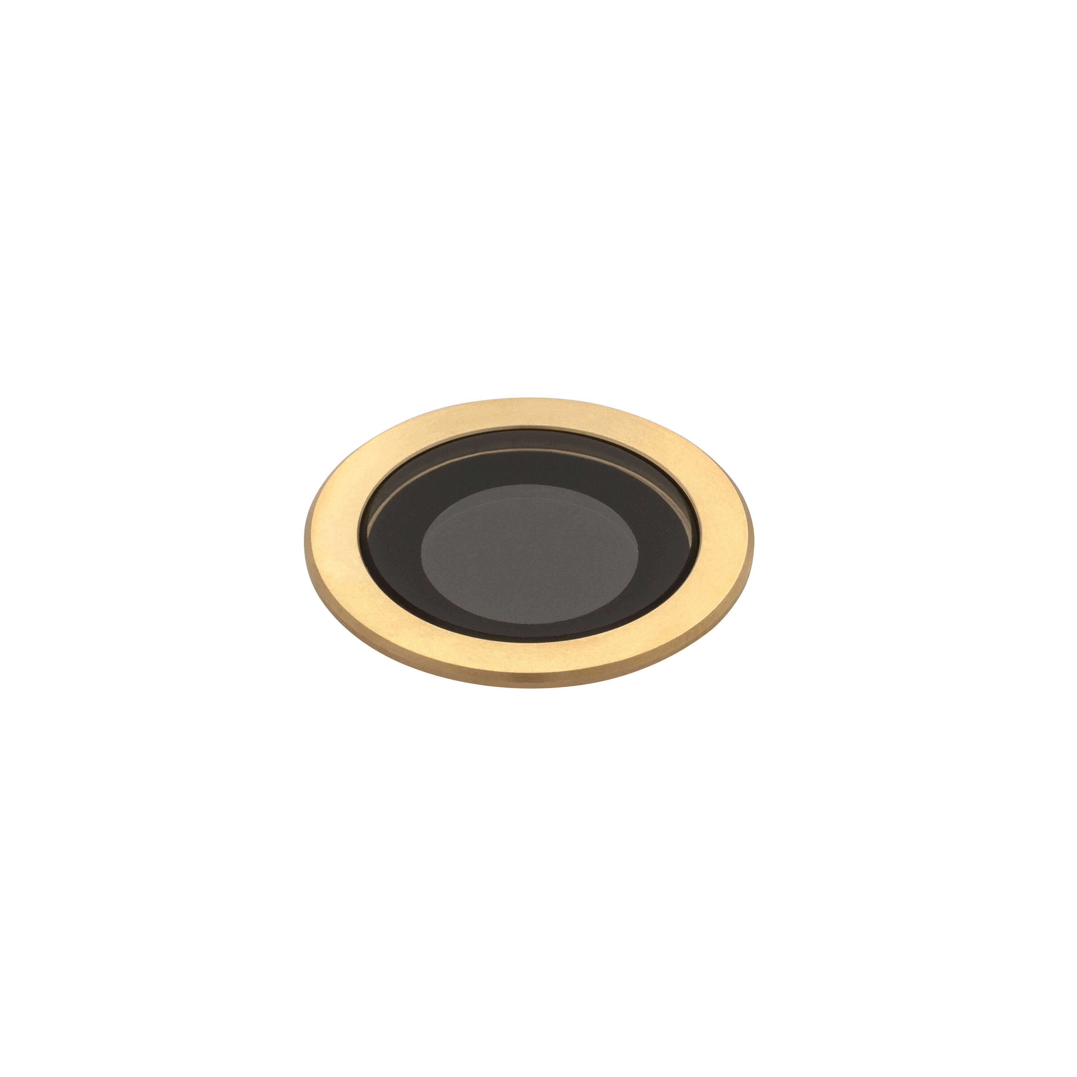 John Cullen Lucca 30 miniature round uplight in brass, official product photograph